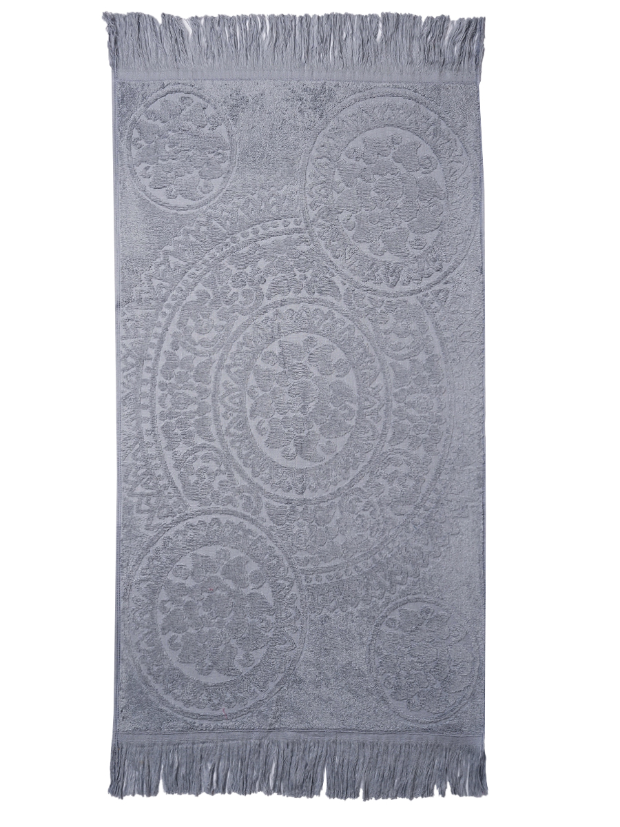 Полотенце махровое SH Knots 3110 серый САХ 5121 - 1