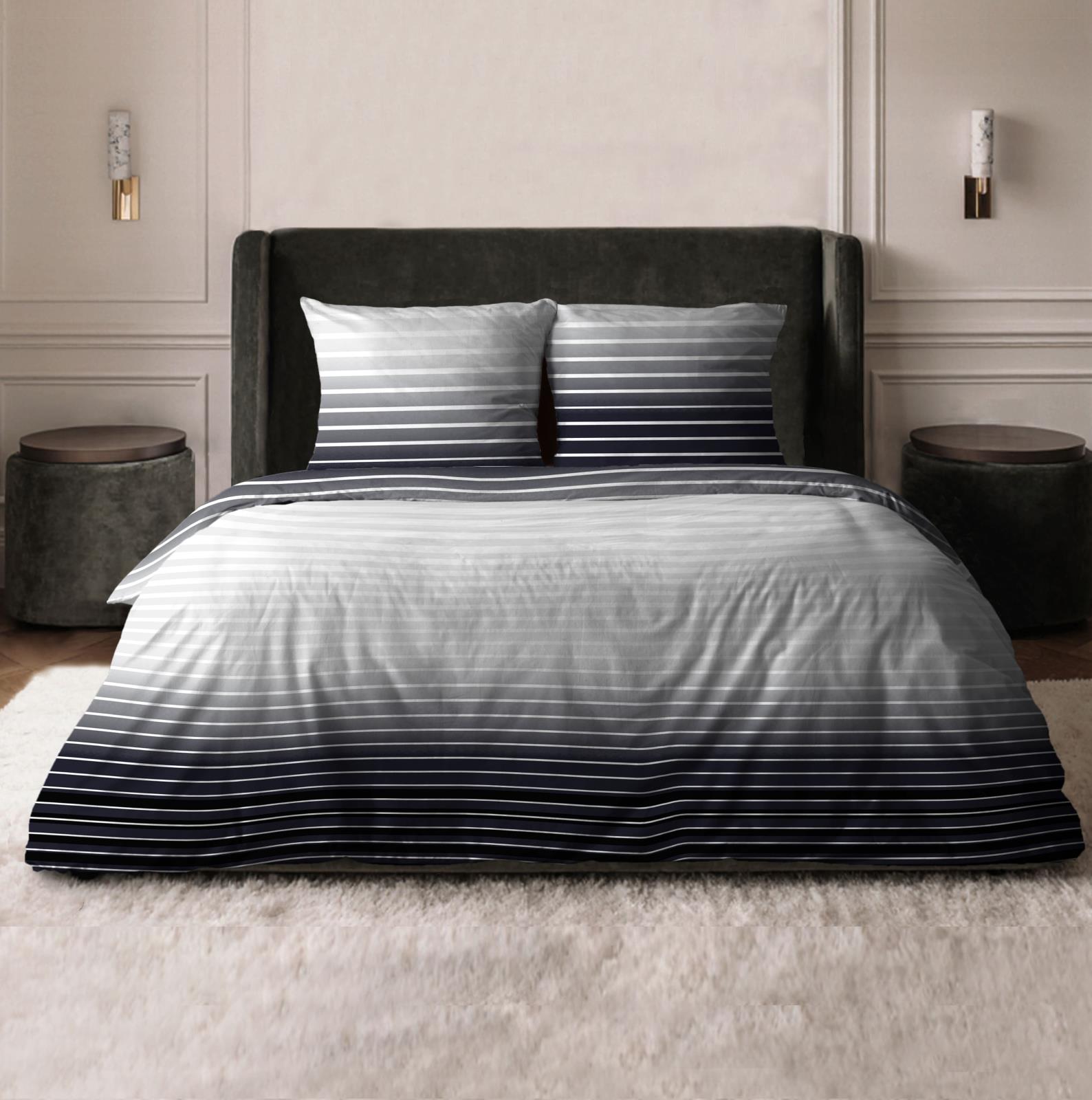 КПБ твил-сатин Fine Line рис.60180-1 Страйп - 0