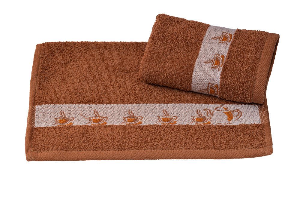 Полотенце махровое НФ Чашка - 0