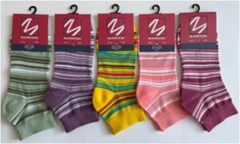 Носки жен.LS50 темная пастель размер 23-25 - 0