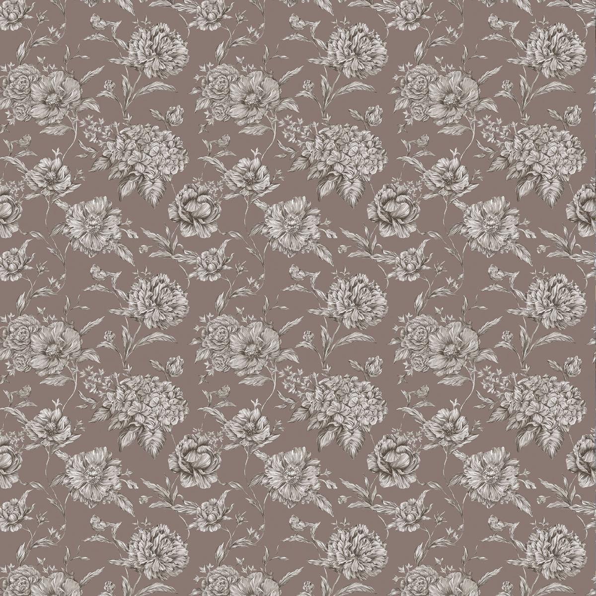 Перкаль 220 см наб рис.40185-1 Роскошный пион (комп 779646) - 1