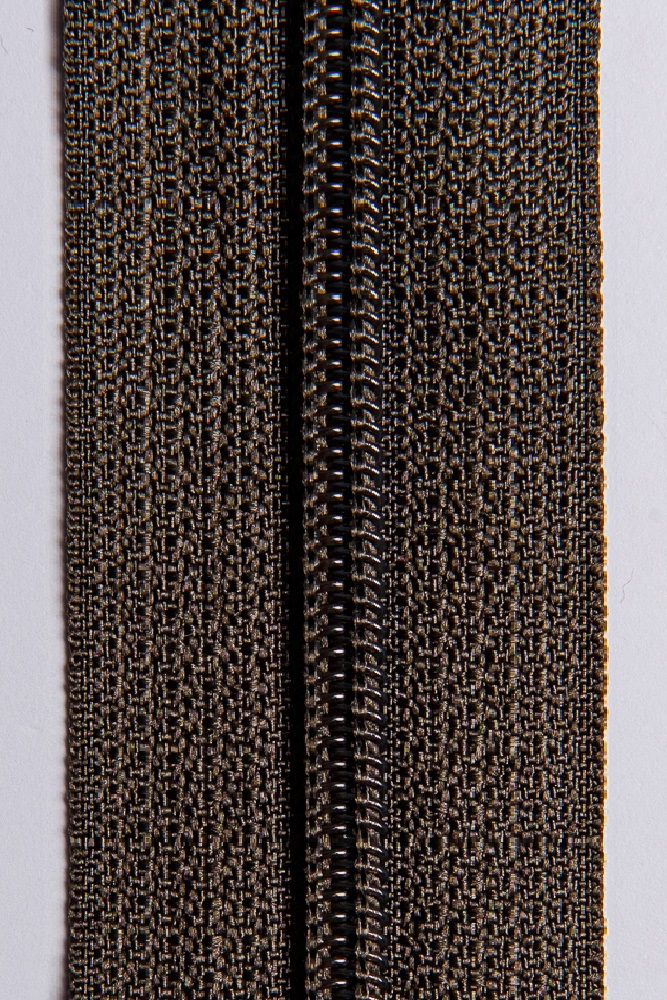 Молния витая разъемная Т5, Т6  75 см ц328 оливковая - 0