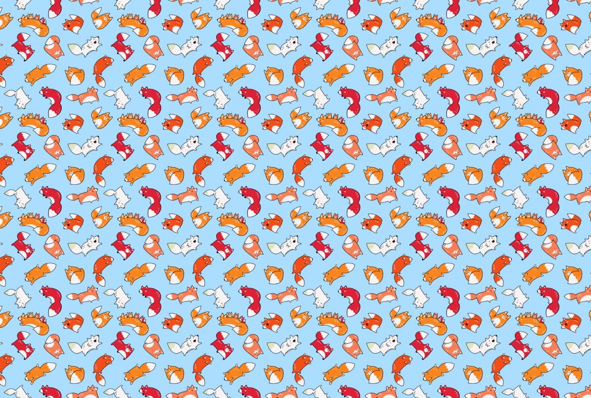 Ситец 95 см наб рис.29152-2 Лисята - 0