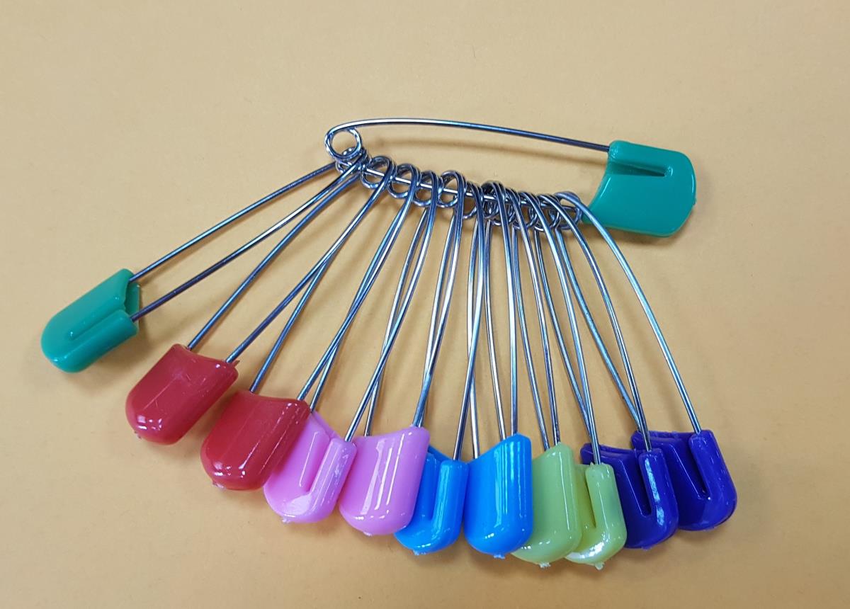 Набор булавок безопасных арт 0333-5279 (12 шт) - 0