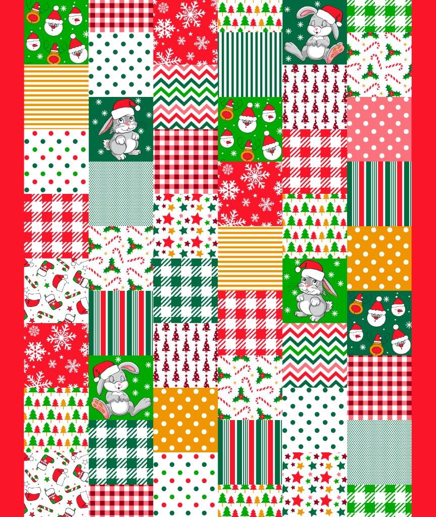 Полотно вафельное 50 см наб рис.29103-1 Чудеса - 0