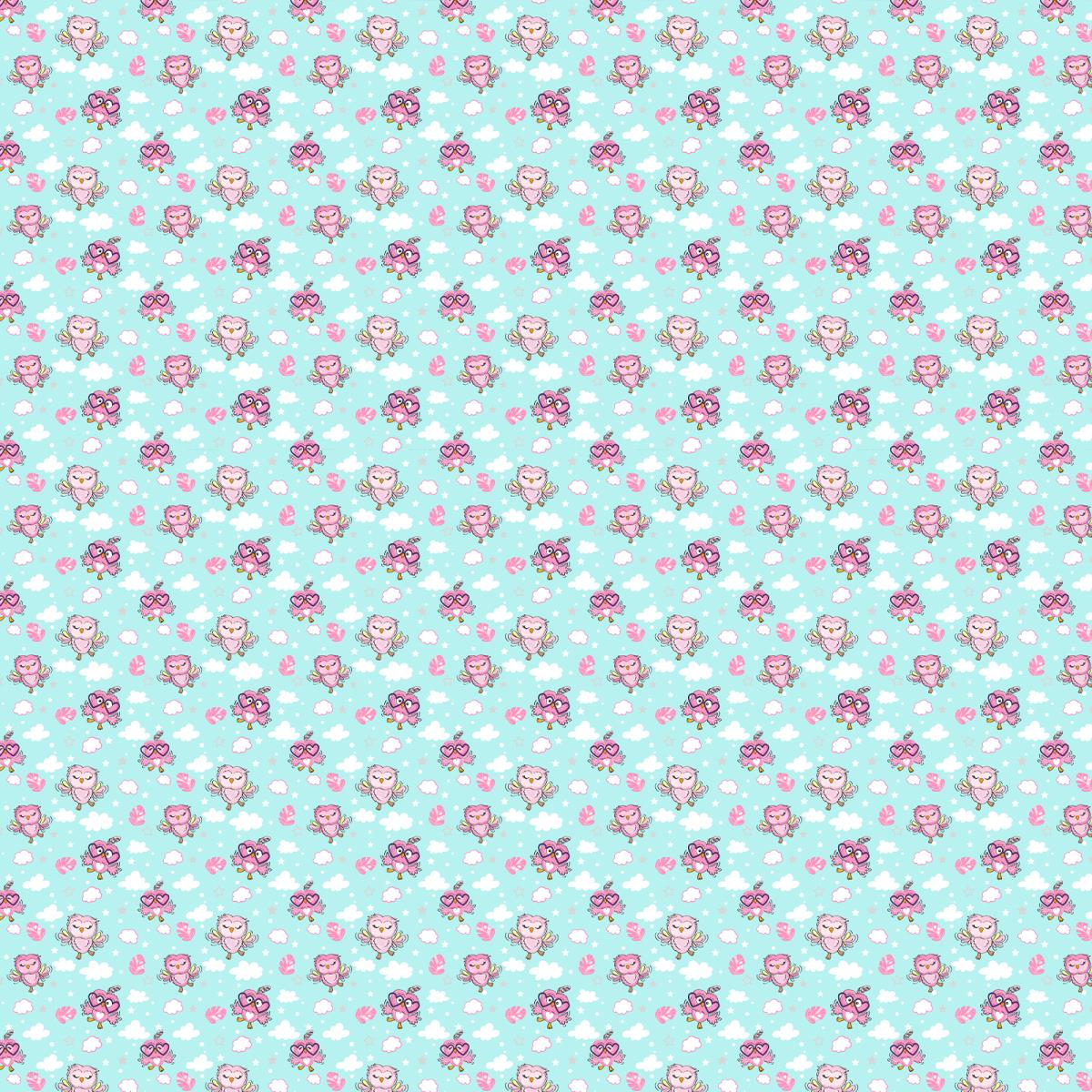 Перкаль 150 см наб рис.13177-1 Совята - 1