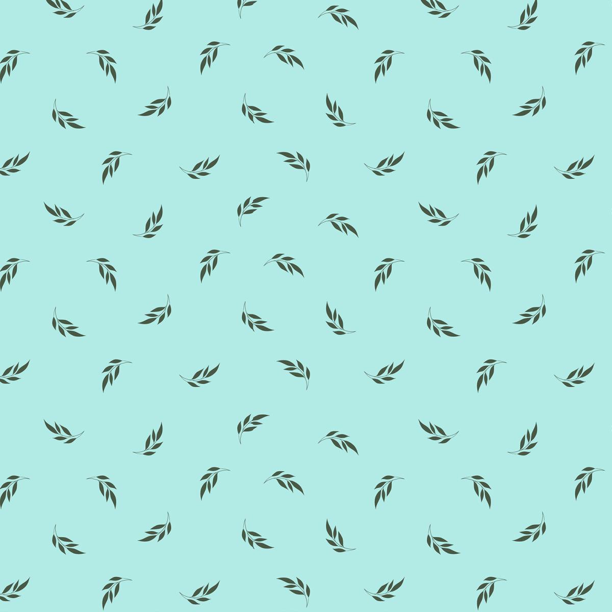 Бязь Премиум 220 см наб рис.50207-2 Флоренциум мятный компаньон - 2