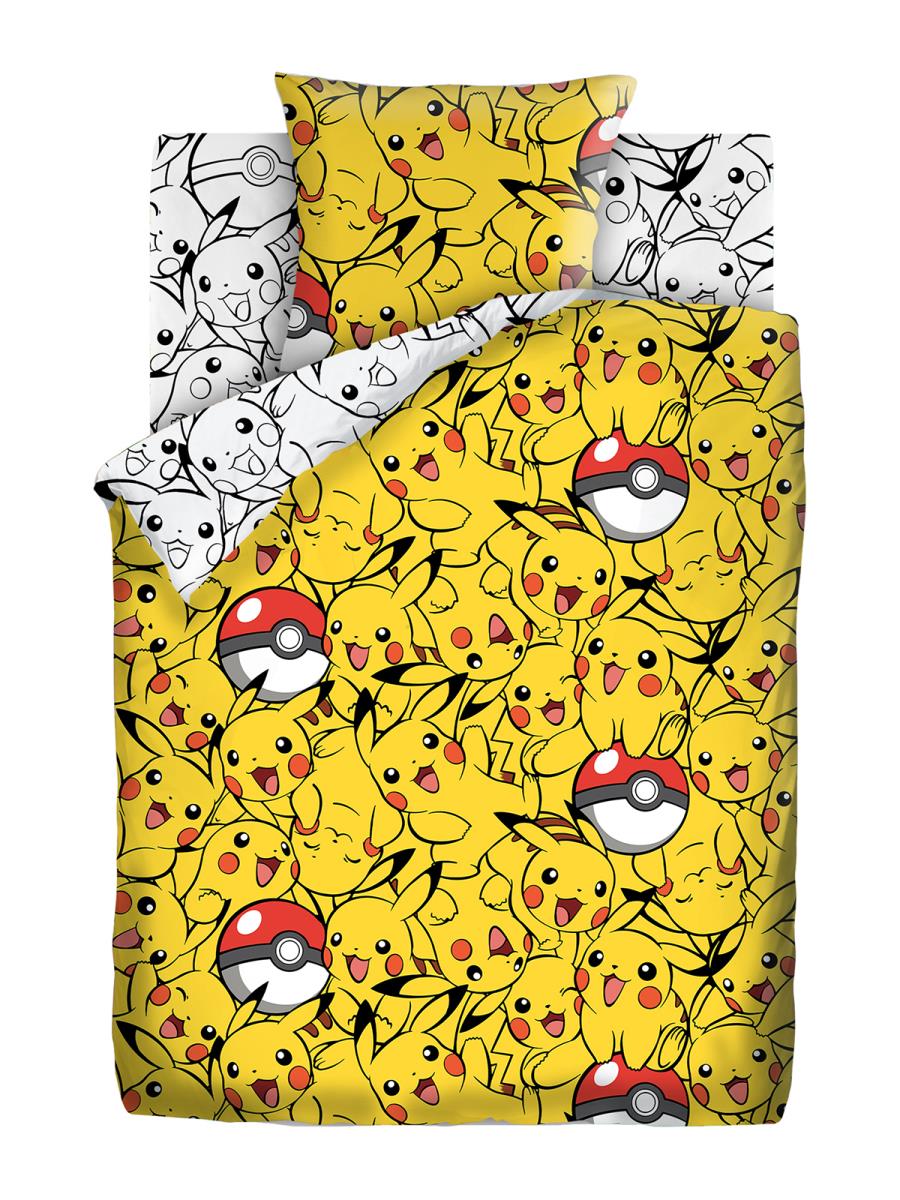 КПБ поплин Juno рис.16566-1/16566-2 Пикачу - 2