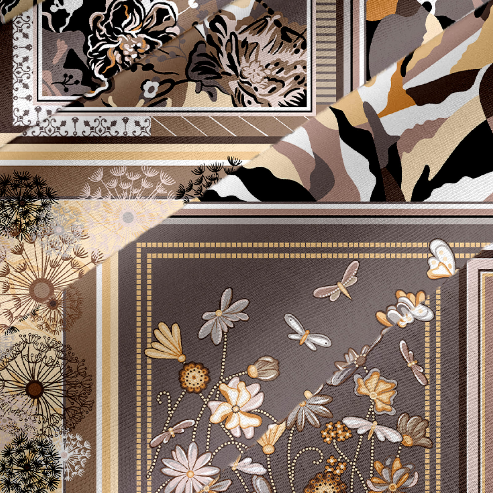 Ситец 95 см наб рис.29503-1 Симфония - 3