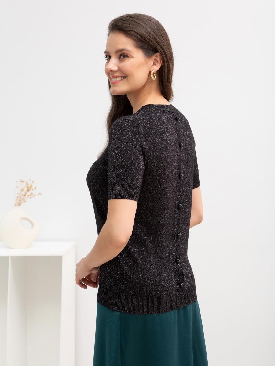 Джемпер жен BeGood - Будь Хорош! артикул AW22WK182B черный - 2