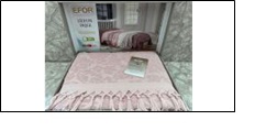 Покрывало EFOR LILYUM махровое пудровый PUDRA ЭфХ - 0