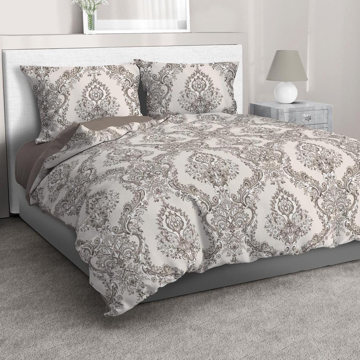 КПБ бязь С любовью рис.50324-1 Аргелла бежевый - 0