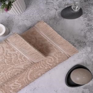 Полотенце махровое ВЕРА/VERA (TR), бежевый - 0