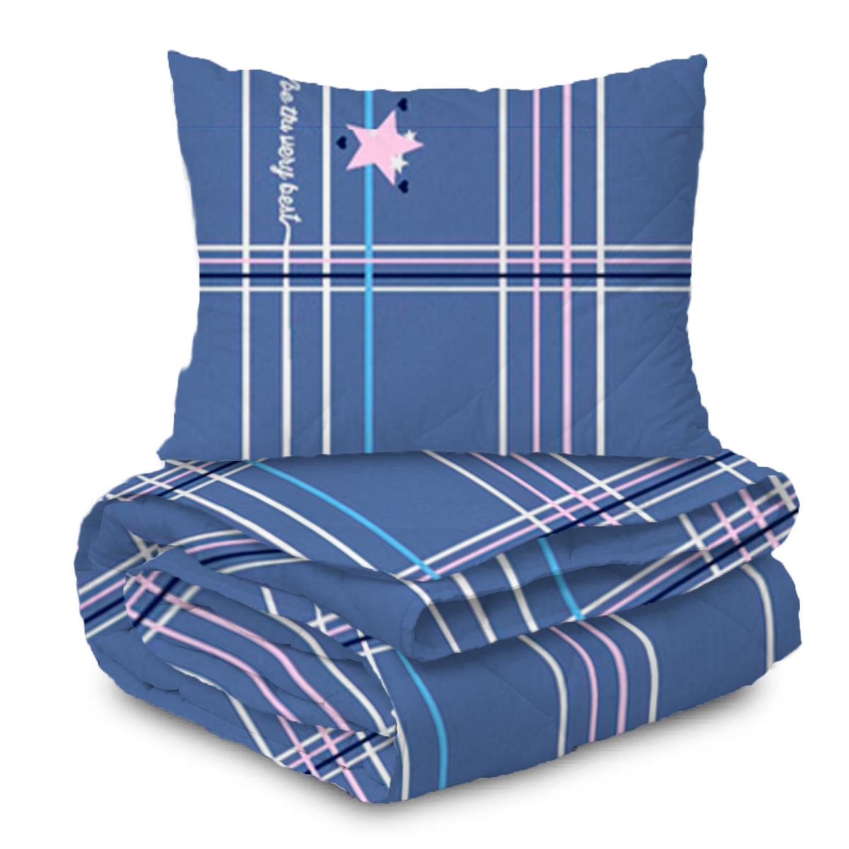 Набор подушка, одеяло Fine Line Коллекция Сеновал Таттерсолл - 0