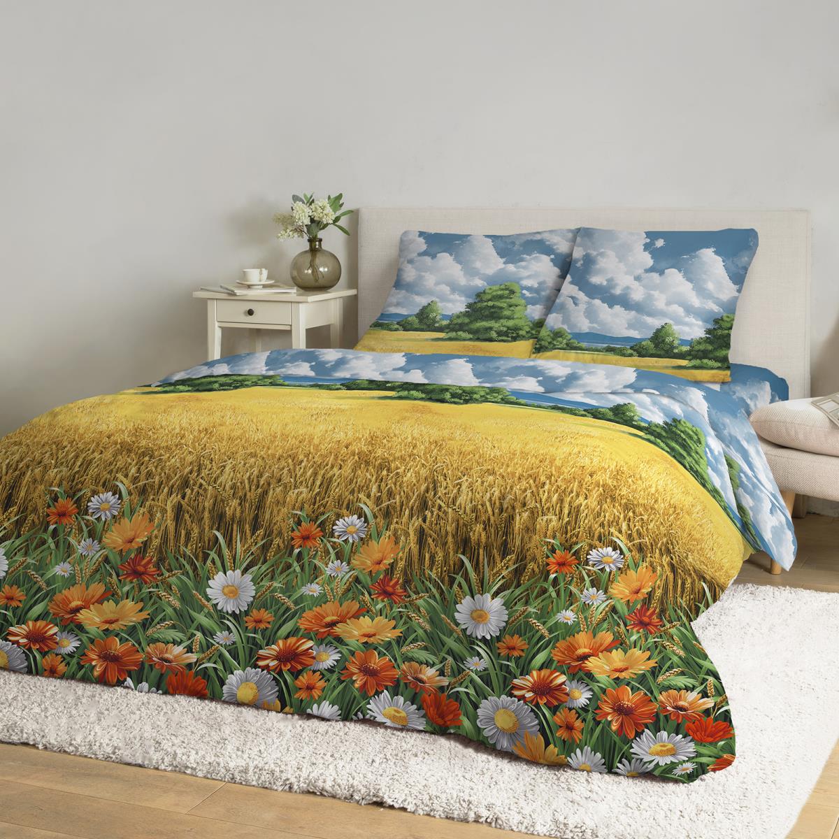 Бязь Премиум 220 см наб рис.72044-1 Родные просторы - 0