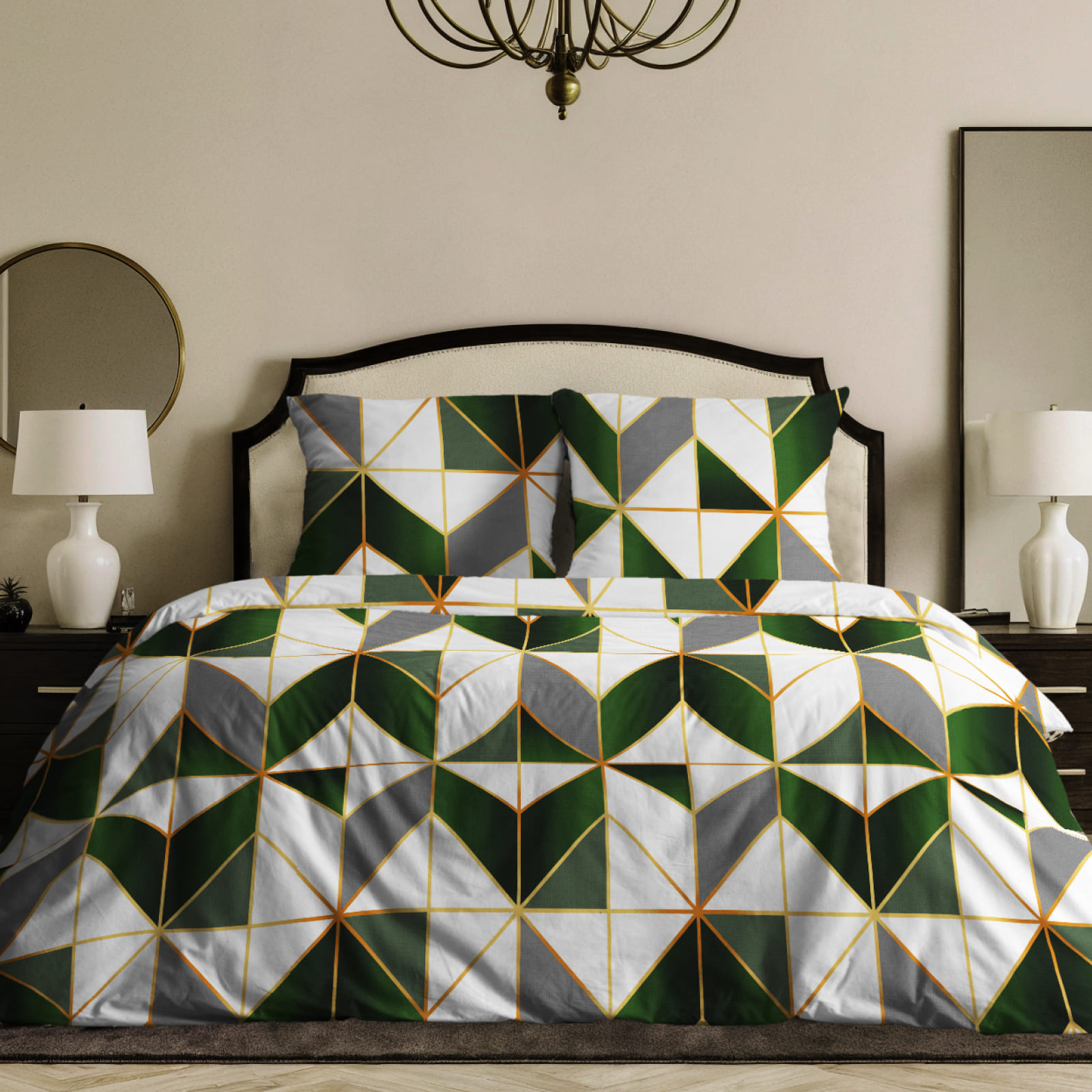 Перкаль 220 см наб рис.72263-1 Лунный камень - 0