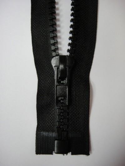 Молния тракт разъемная Т8 1з усил.зв. ц322 черн - 0