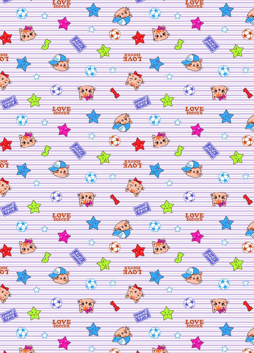 Ситец 95 см наб рис.21249-3 Футбол - 0