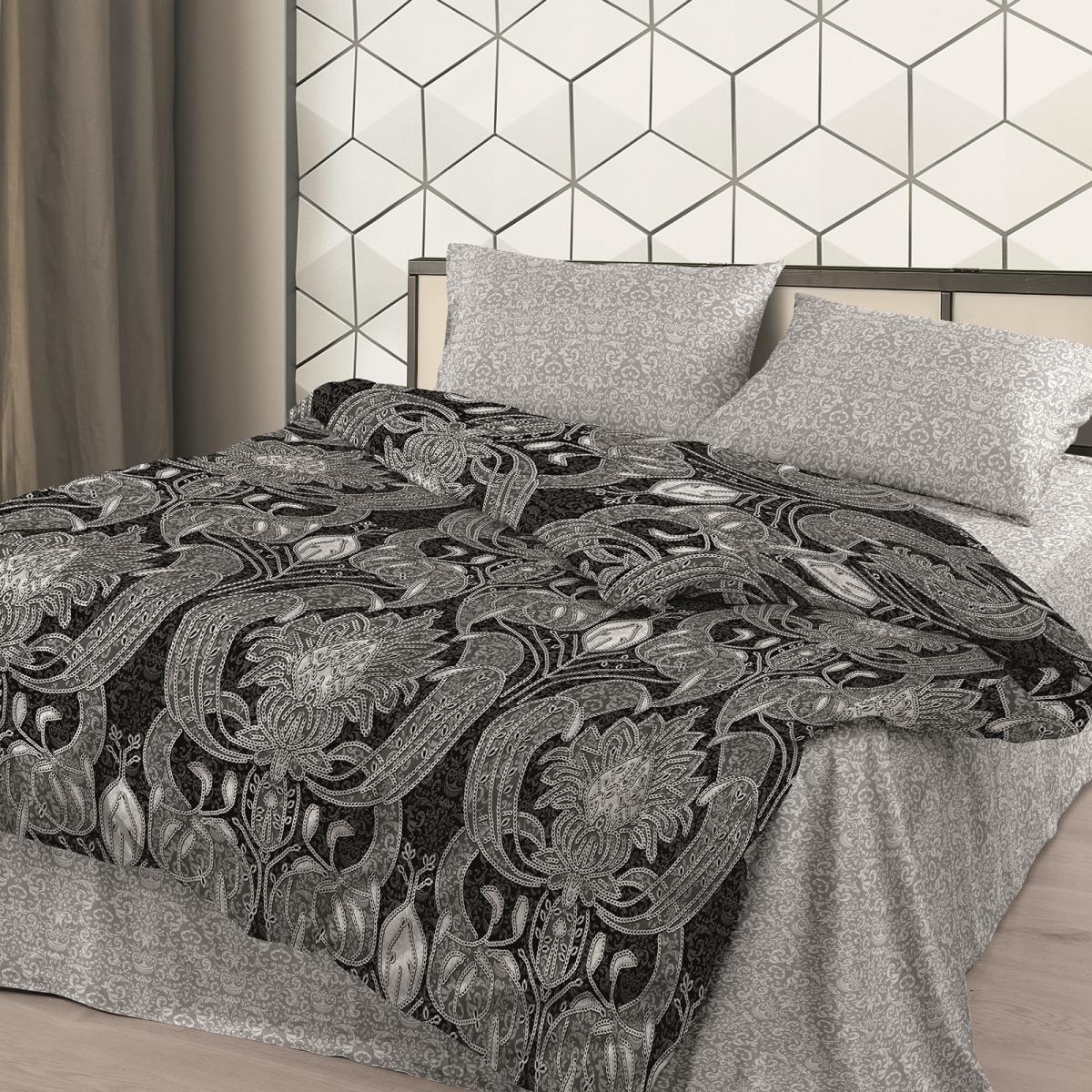 КПБ бязь WENGE рис.6468-1/6469-1 Deluxe - 0