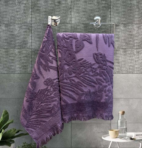 Полотенце махровое Palma Лиловый - 0