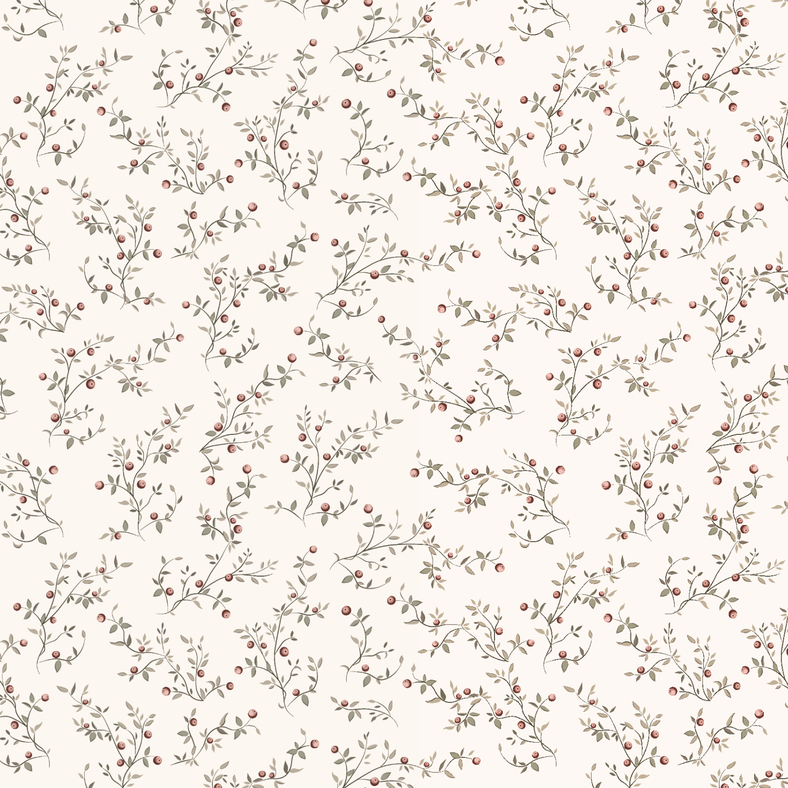 Вареный хлопок 220 см наб рис.72234-1 Дикая ягода - 3