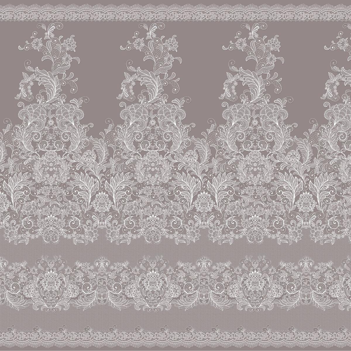 Поплин 220 см наб рис.15938-1 Кружевной этюд - 1