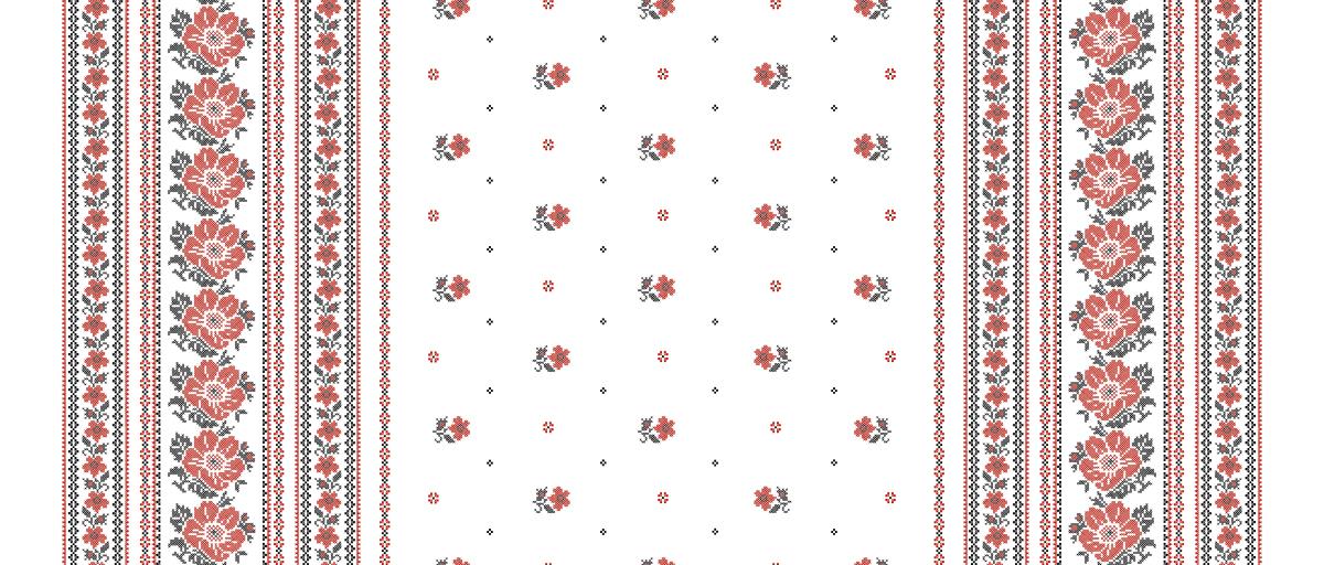 Рогожка 150 см наб рис.9483-2 - 0