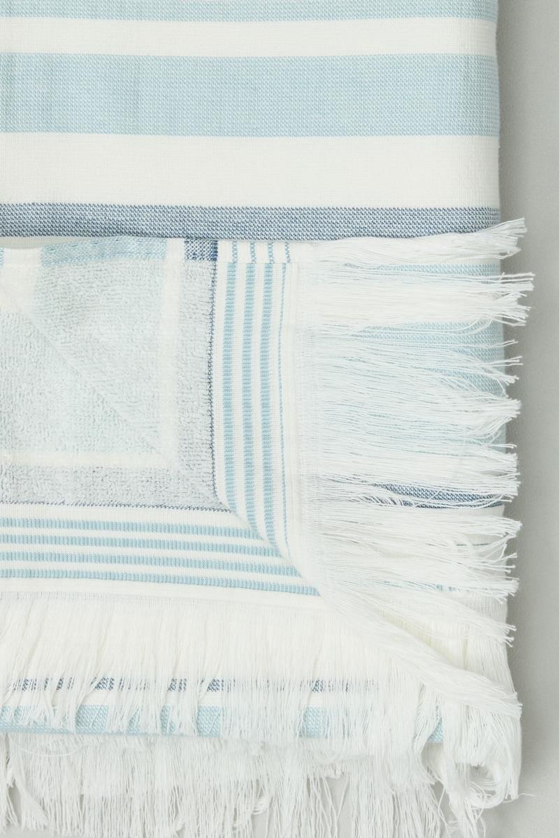 Полотенце махровое Fine Line Вояж морская волна - 2