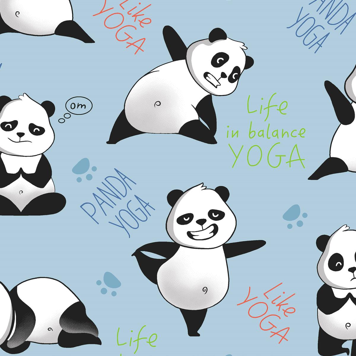 Перкаль 150 см наб рис.64027-1 Шелтон голубой (комп 970015) - 1