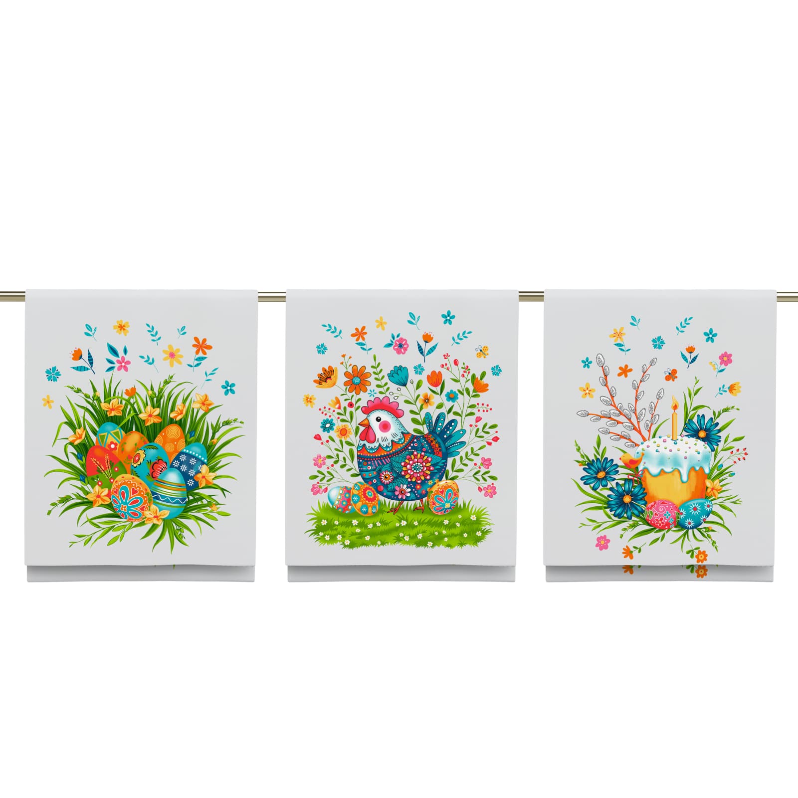 Рогожка 150 см наб рис.29467-2 Благодать - 3