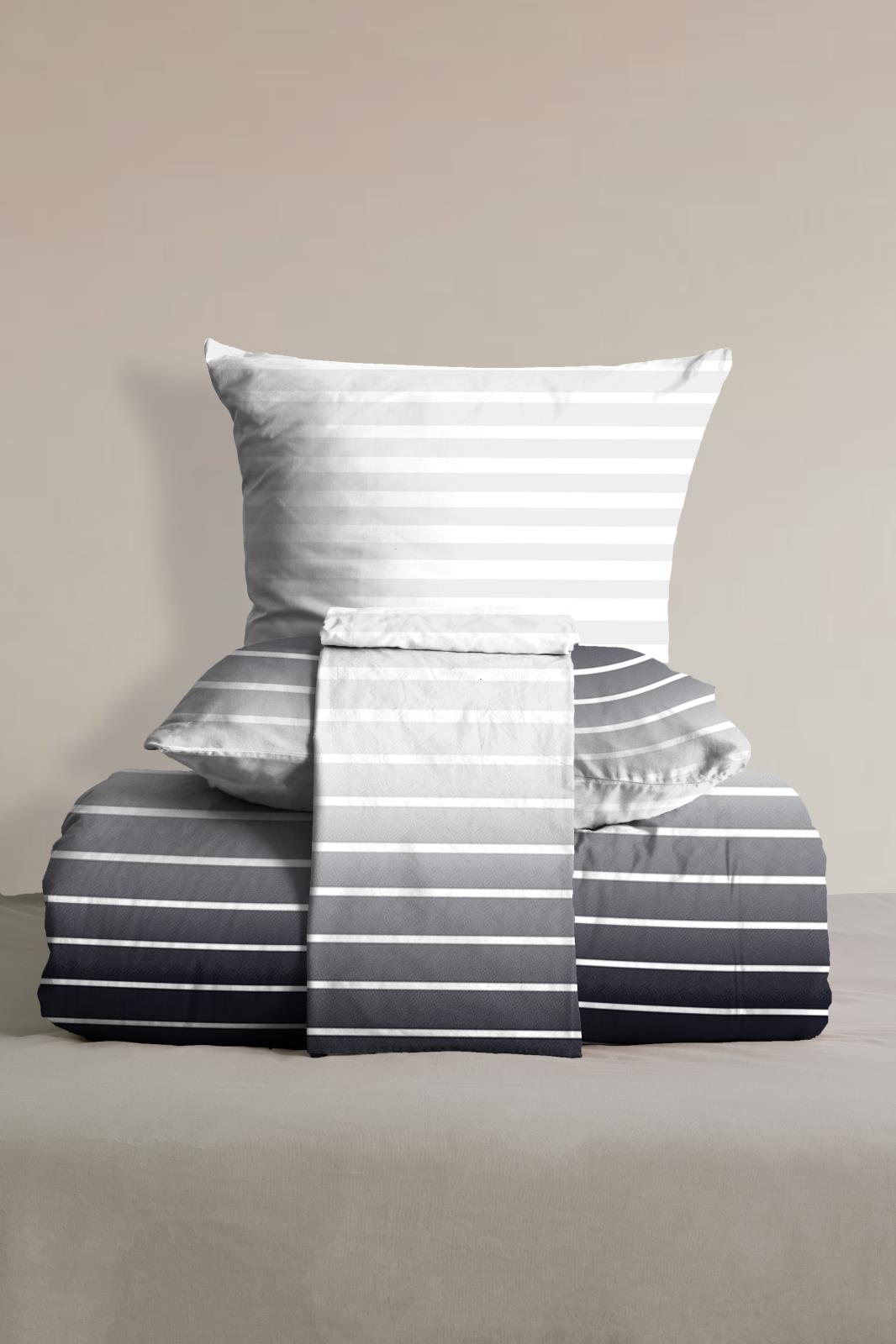 КПБ твил-сатин Fine Line рис.60180-1 Страйп - 1