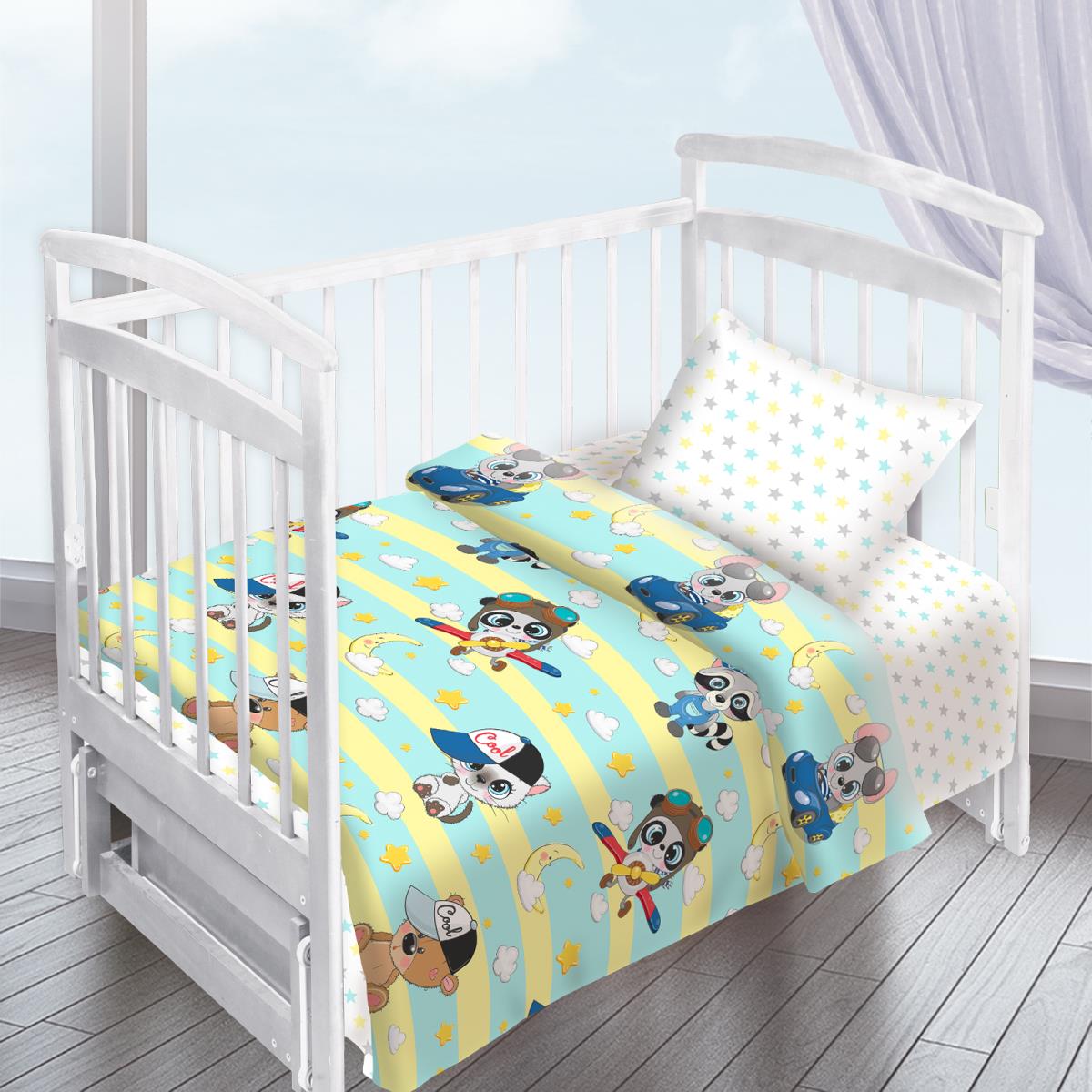 Перкаль 150 см наб рис.16250-1 Малыши мальчики Модель 1 - 0