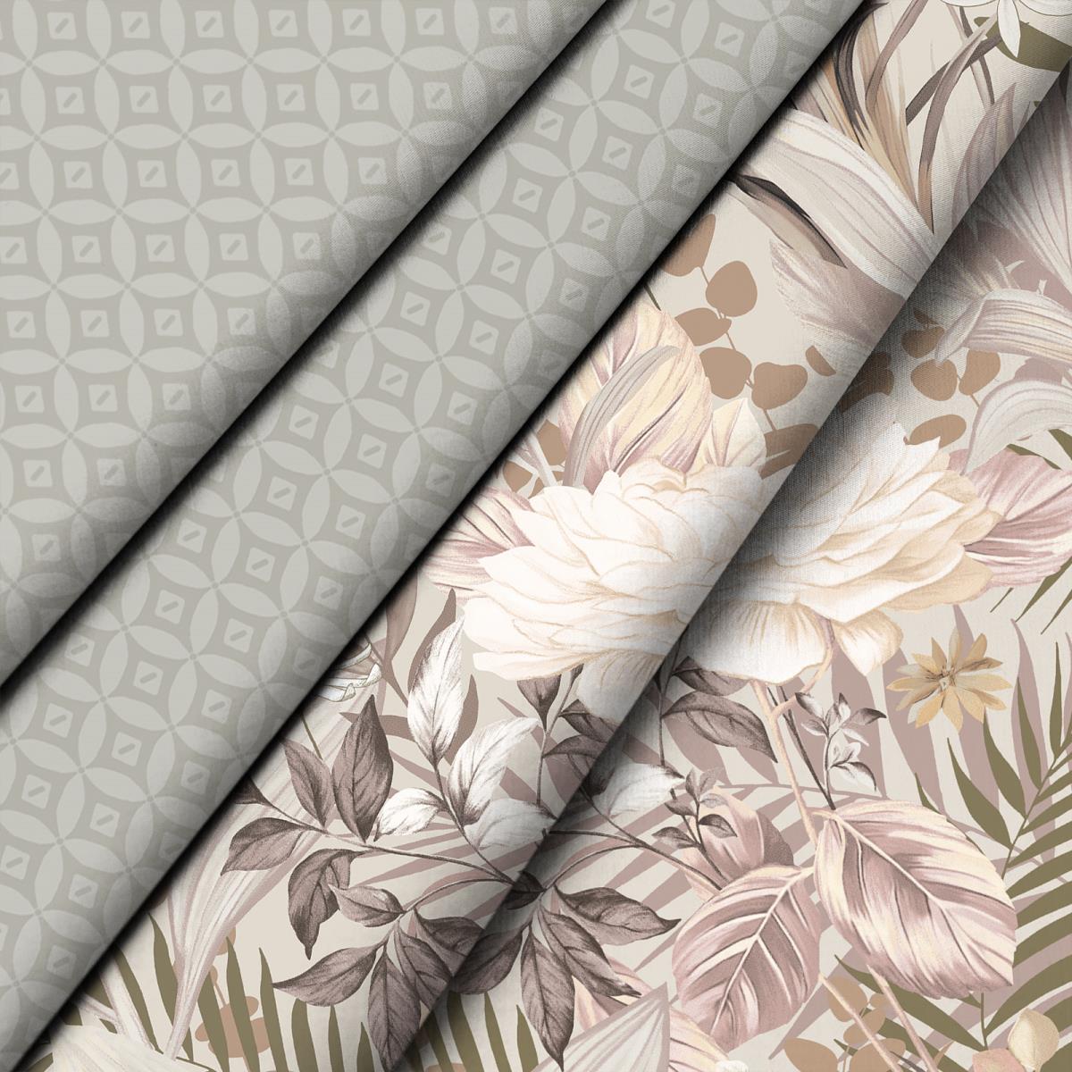 КПБ бязь Любимый дом рис.60220-1/60354-3 Виола н/у - 2