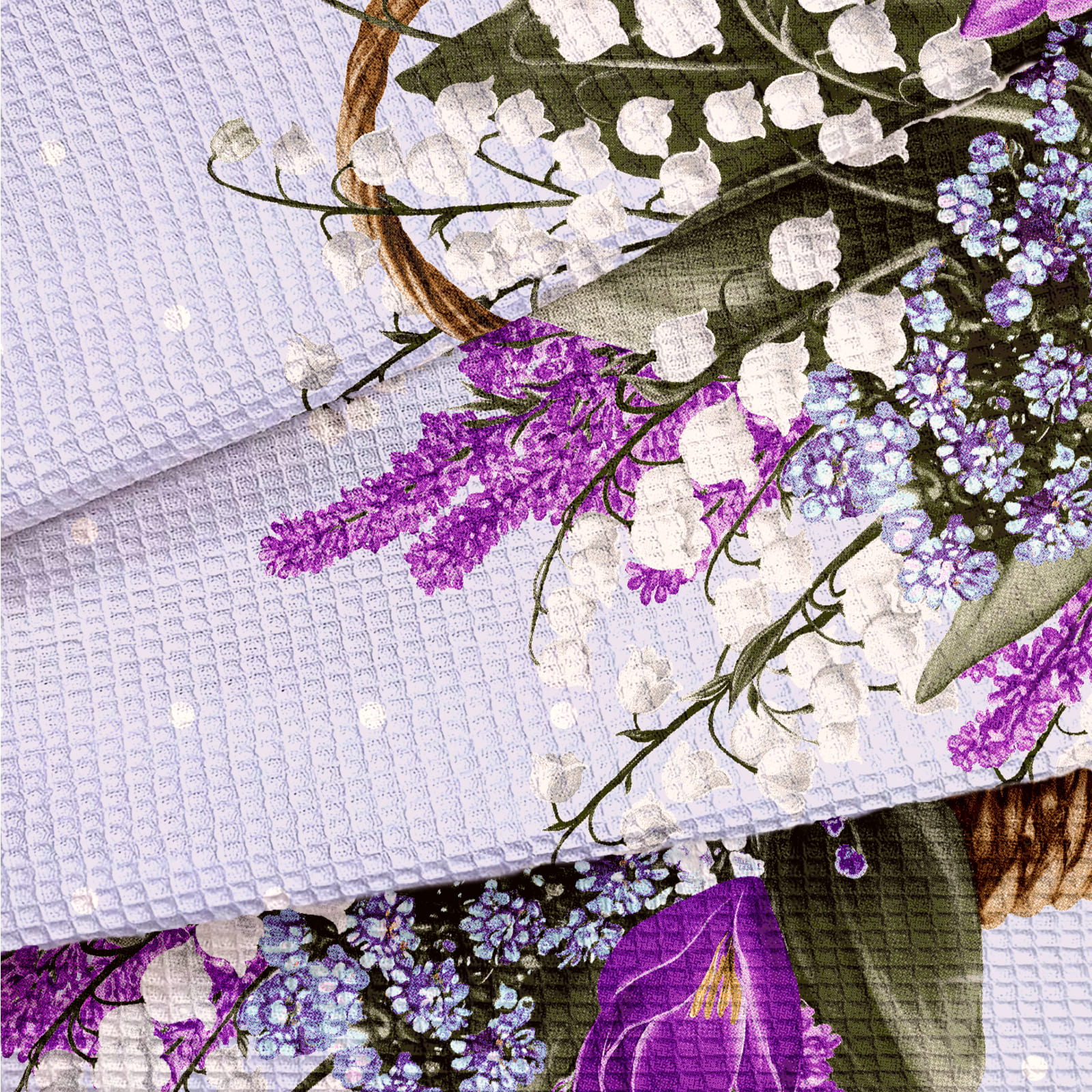 Полотно вафельное 50 см наб рис.29493-1 Валлеу - 1