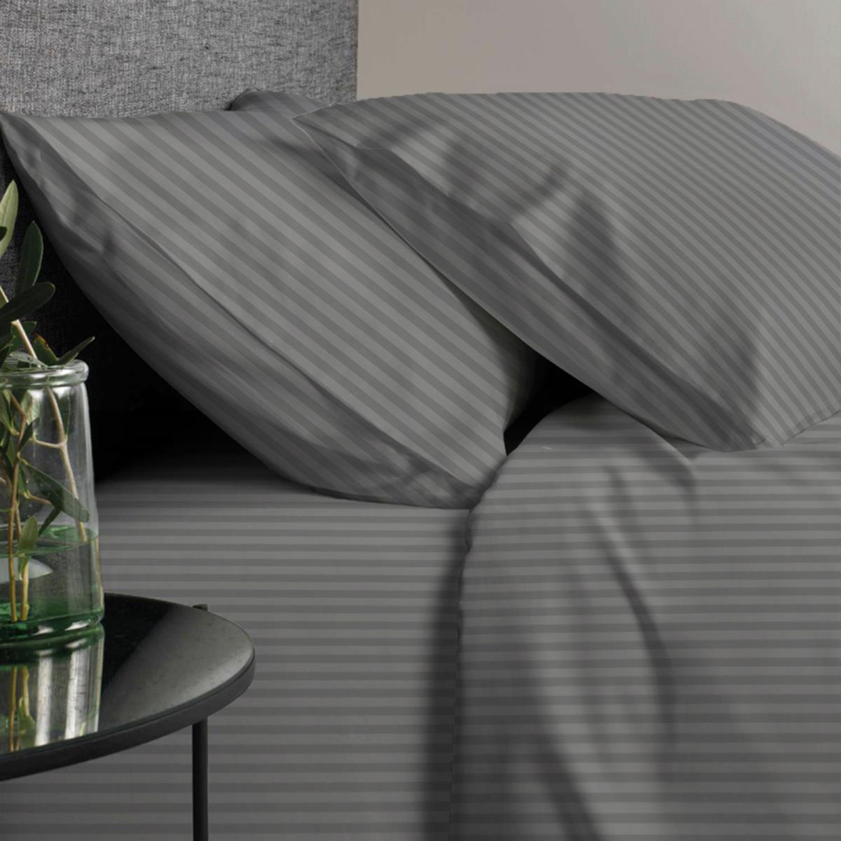 КПБ перкаль Fine Line рис.6793-12 Лунная соната (графит) NEW. - 0