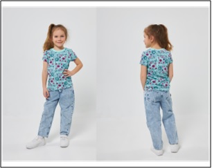 Футболка д/д GF 008-006 зеленый ИнТ - 0