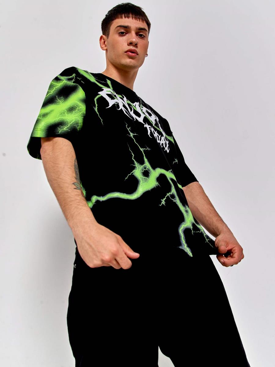 Футболка д/мал СRAZY GETUP SS23BJ910 DARKSIDE черный - 2