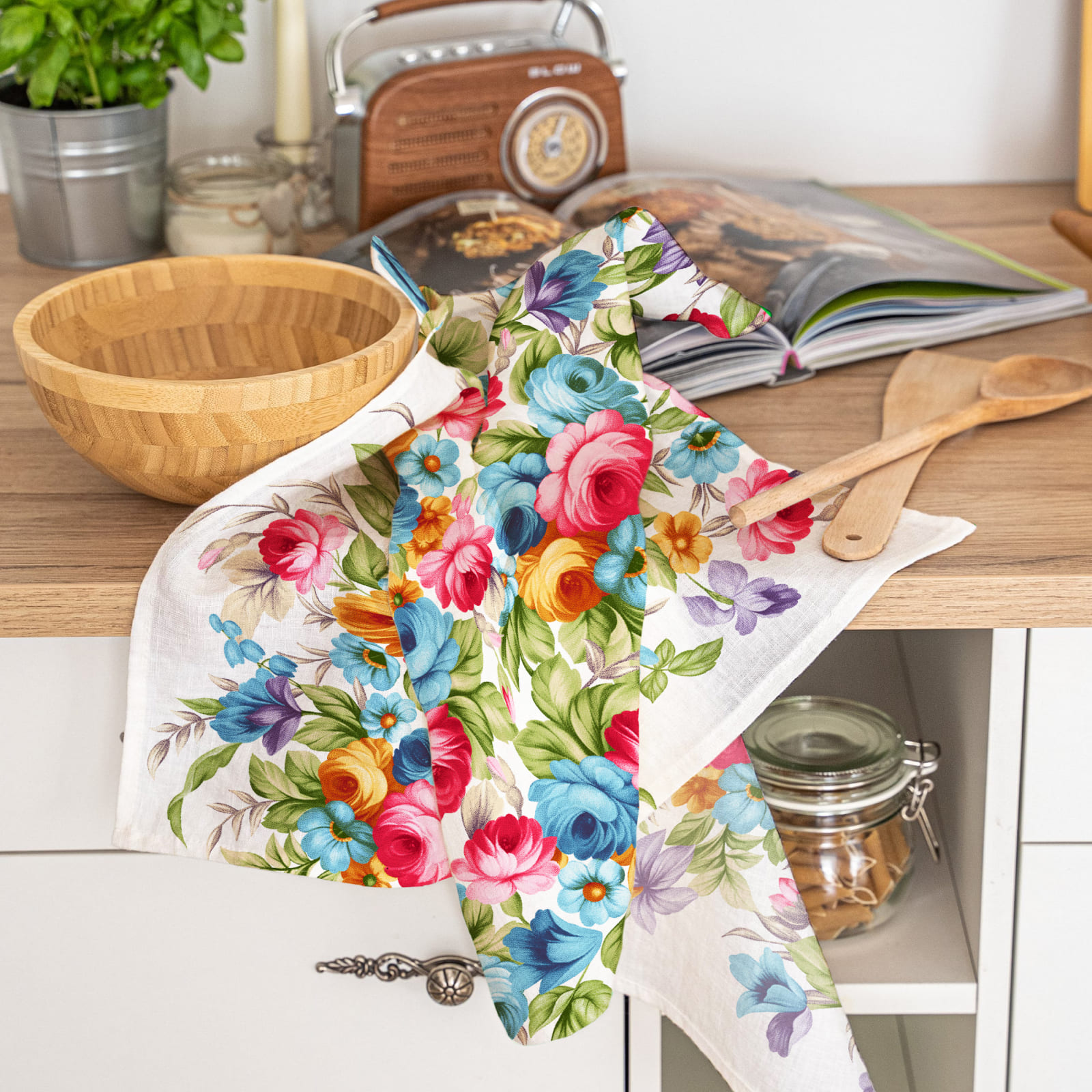 Полотно вафельное 50 см наб рис.29497-1 Флория - 2