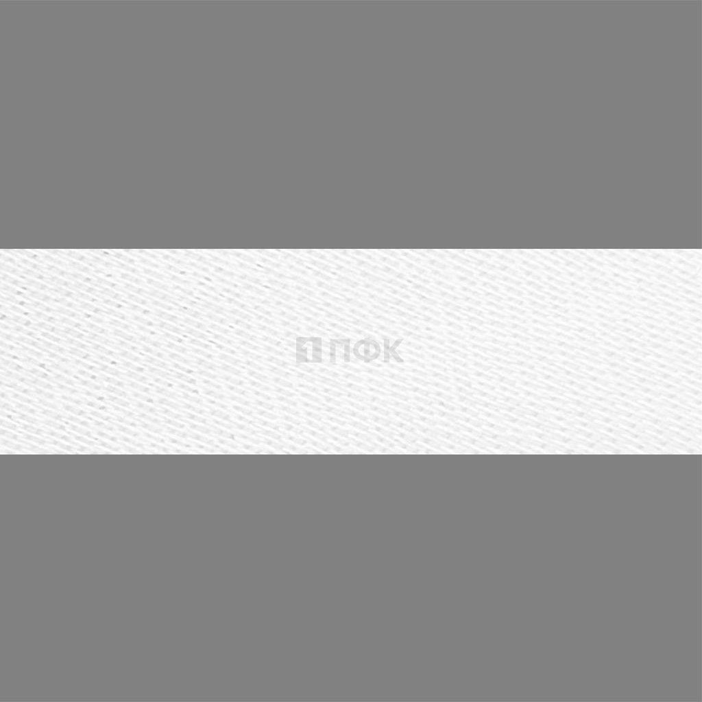 Лента атласная 12 мм  ц101 белый (30ярд=27м) - 0