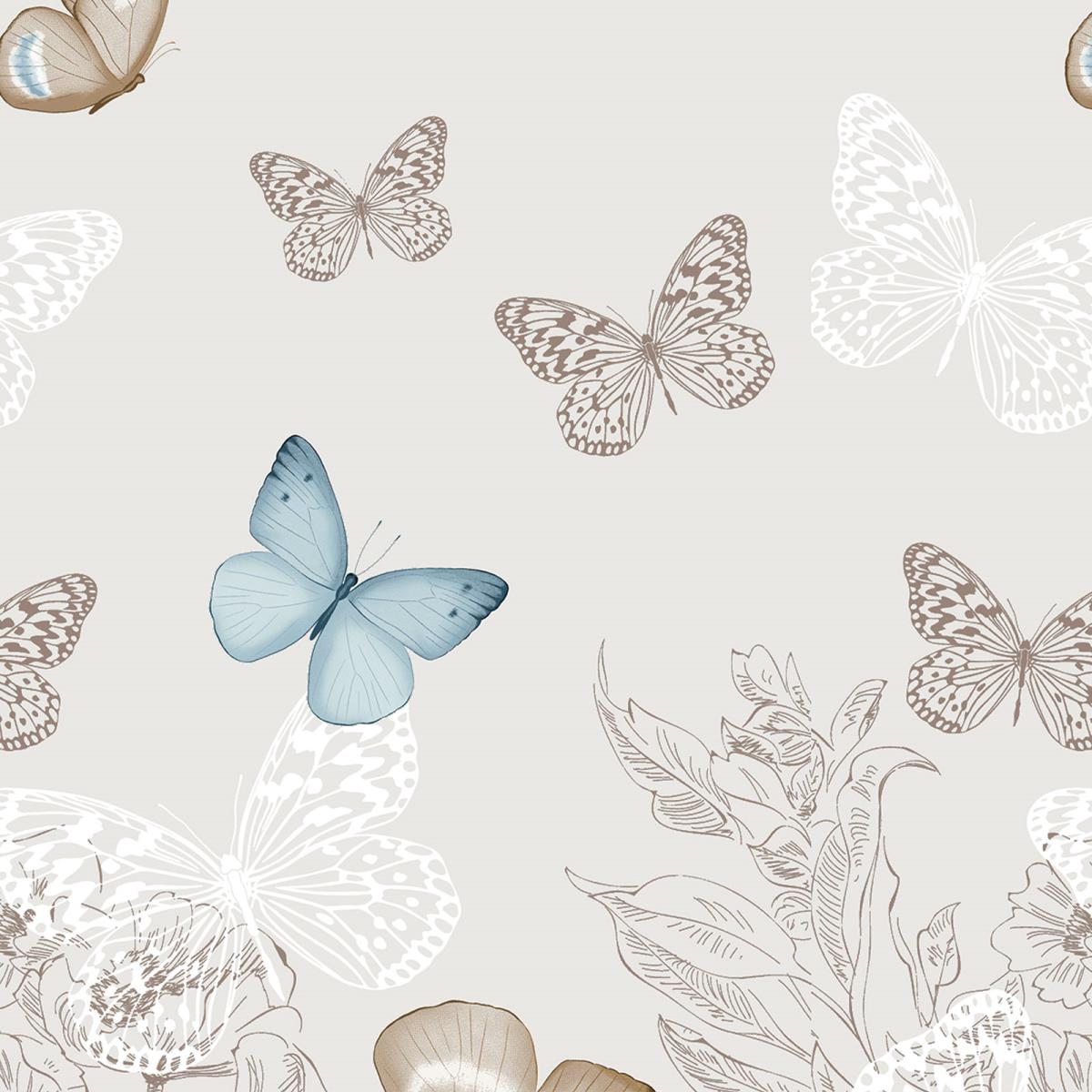 Бязь Премиум 220 см наб рис.50218-1 Лаверна какао (комп 931754) - 1