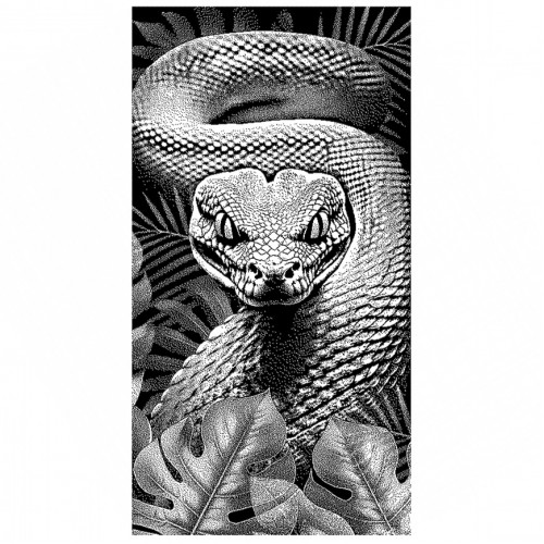 Полотенце махровое пестротканое АВГ С81-ЮА рис. 7624 Каа - 0