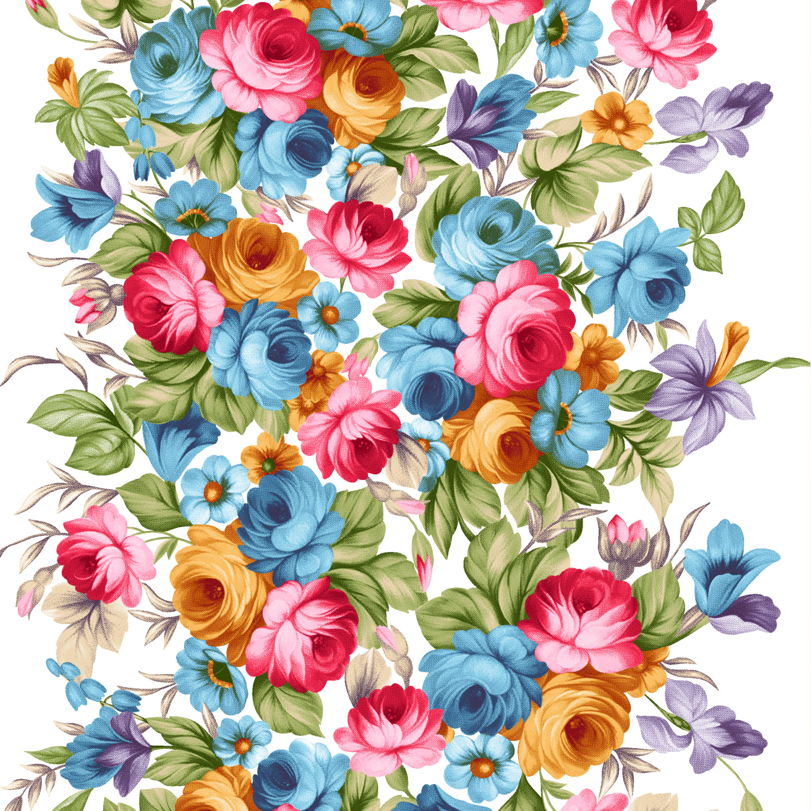 Полотно вафельное 50 см наб рис.29497-1 Флория - 0