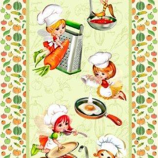 Полотно вафельное 50 см наб рис.5407-1 - 0