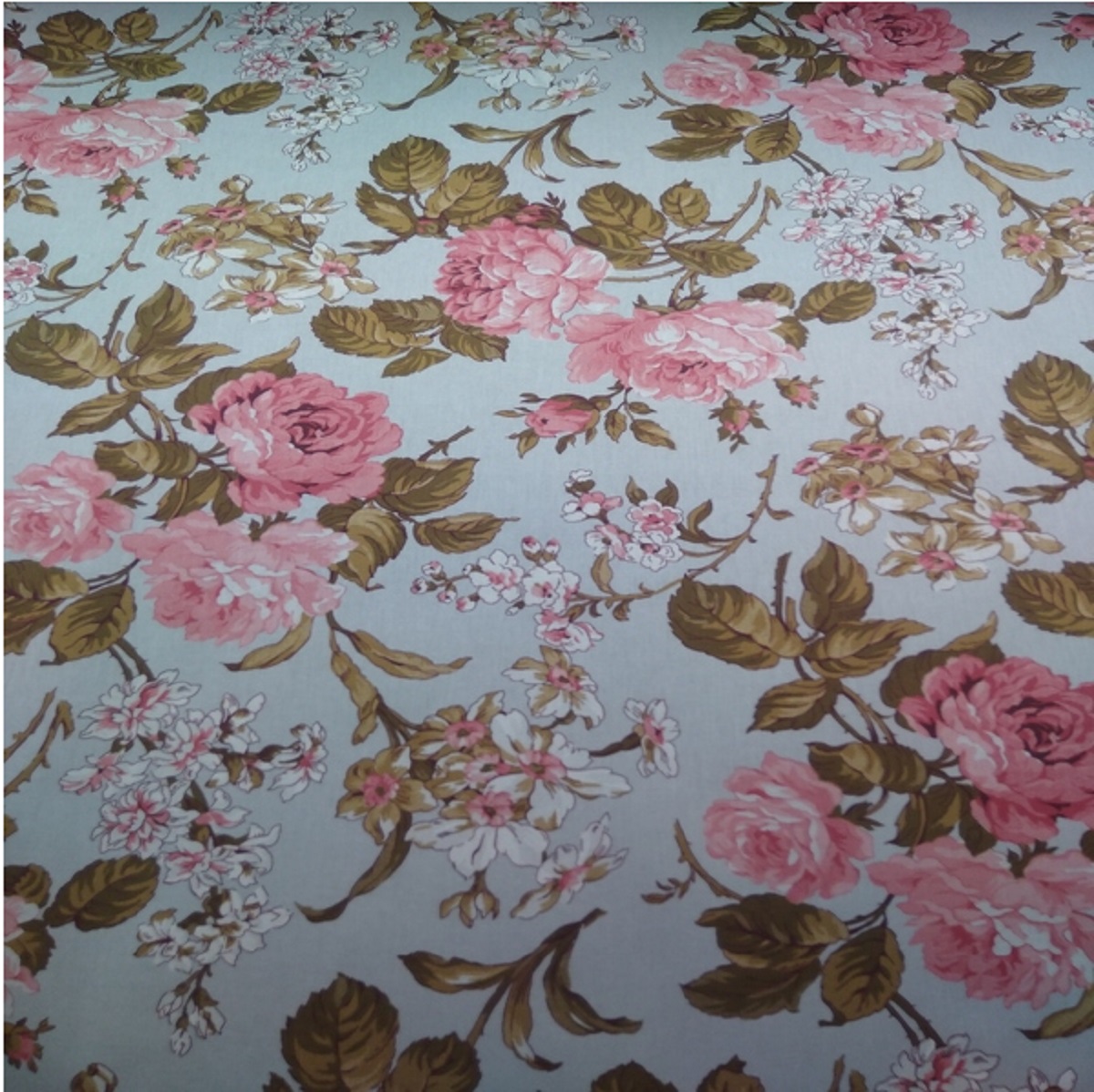 Сатин 220 см наб рис.3785-11 - 1