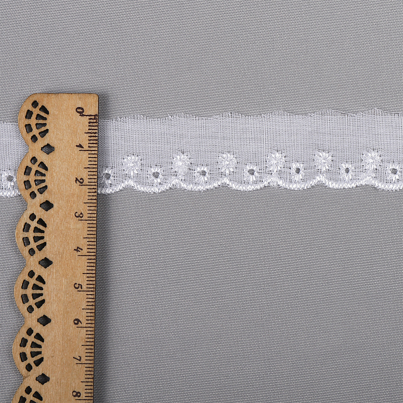 Шитье  20 мм арт ТBY.1023 белый (13,71м) - 1