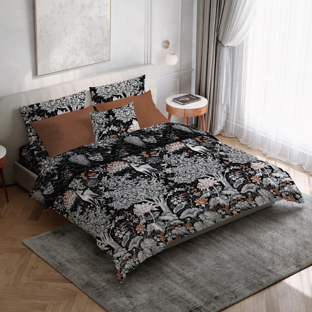 Перкаль 220 см наб рис.7253-1 Магия леса - 0