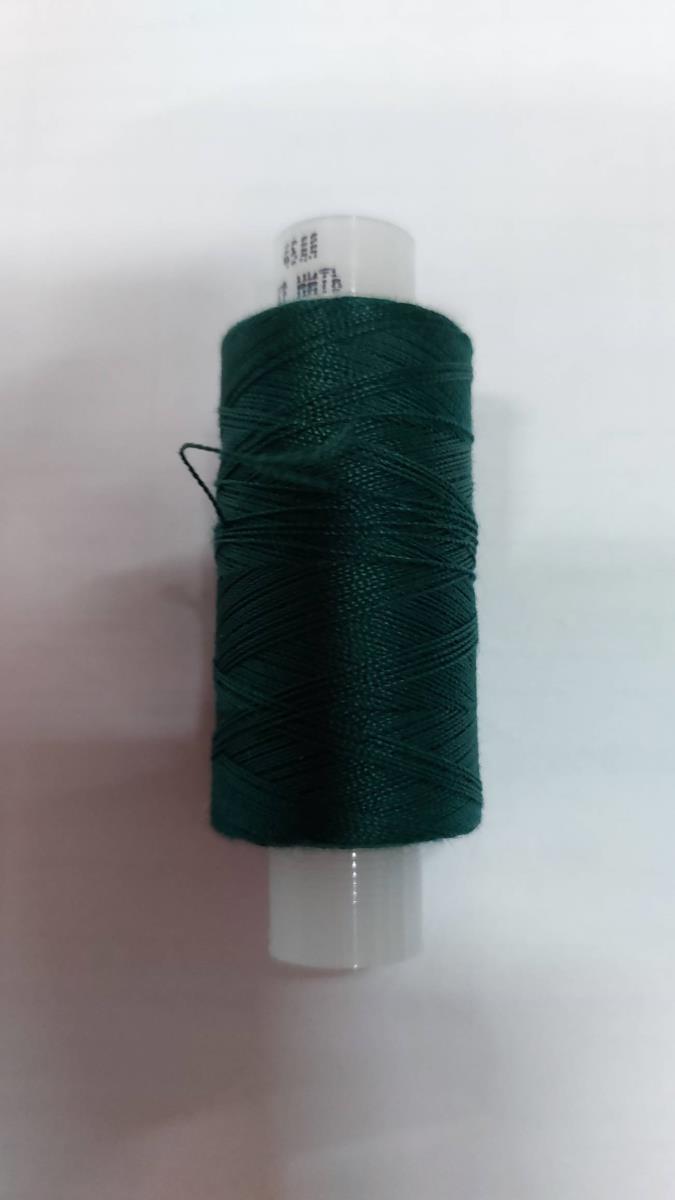 Нитки 45ЛЛ ц. 076 т.зеленый 