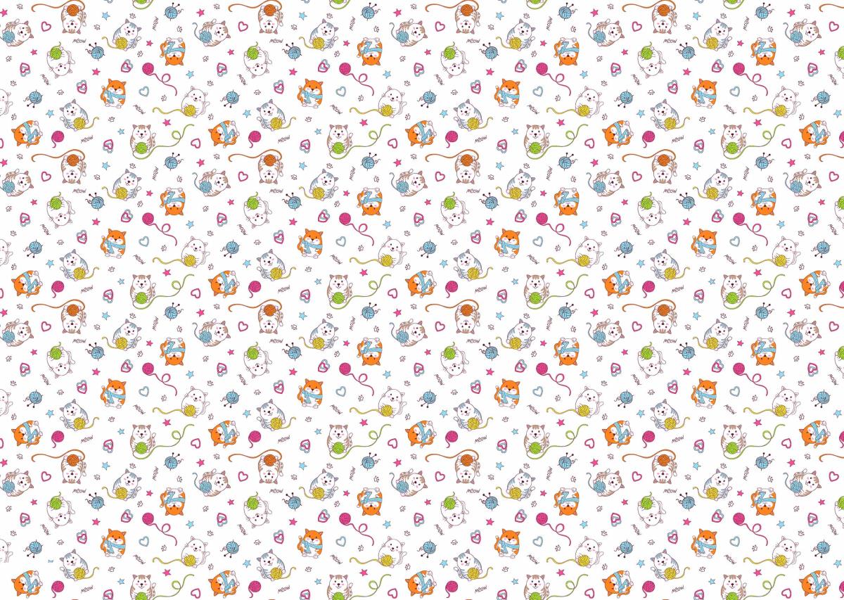 Ситец 95 см наб рис.21255-1 Мурзики - 0