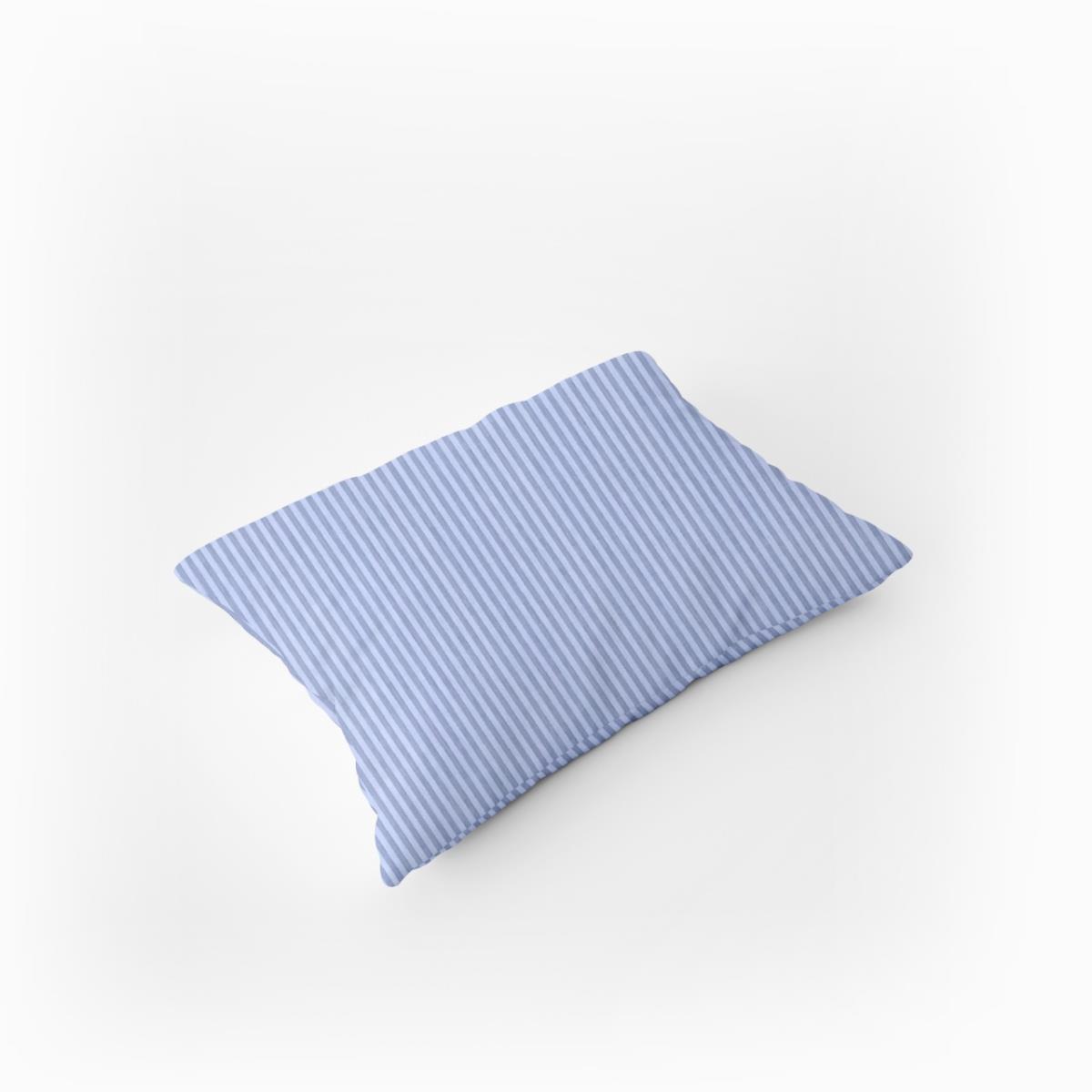 Наволочка трикотажная на молнии Fine Line Полоска серый - 0