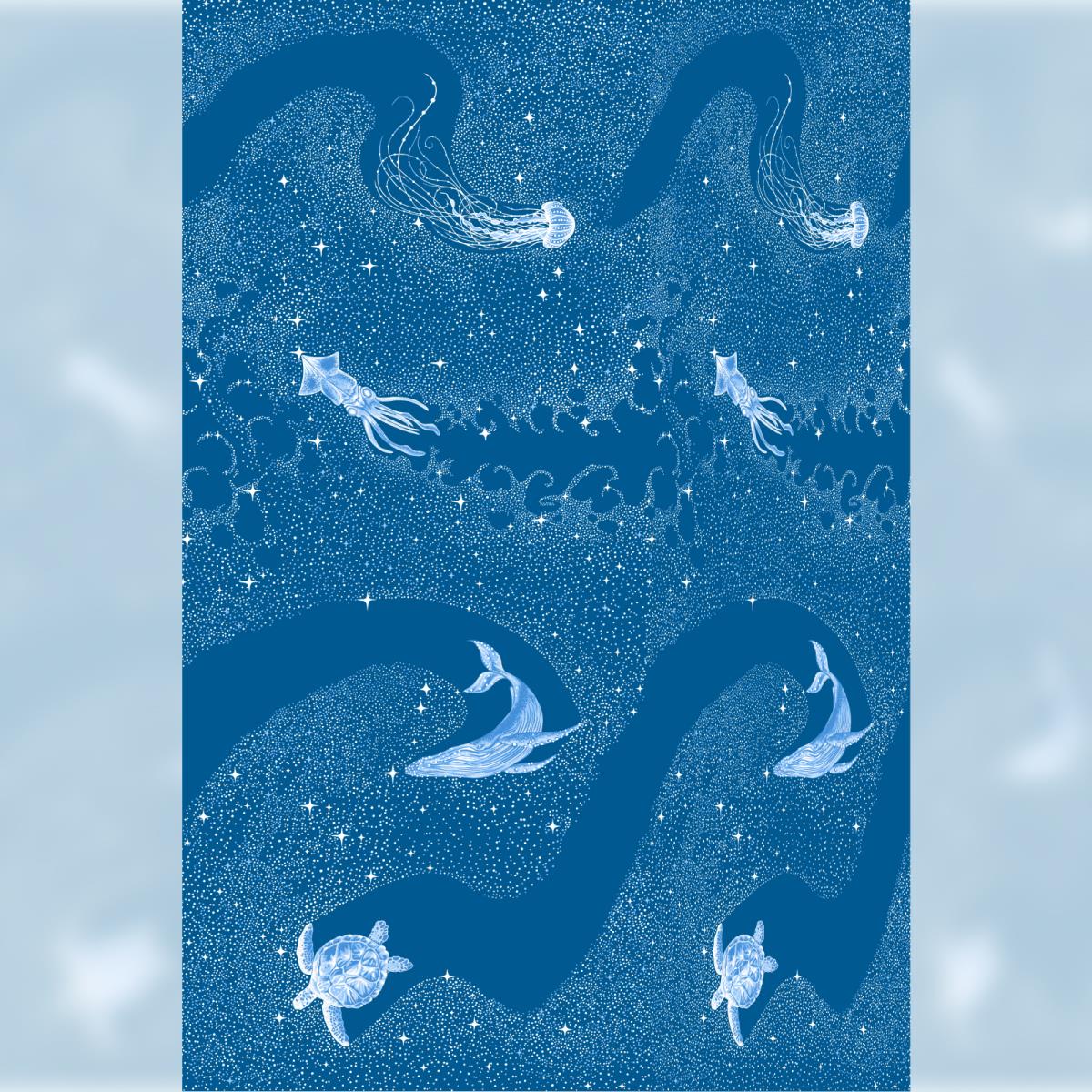 Полотенце вафельное пляжное Vse DOMA рис.29335-3 На море - 0